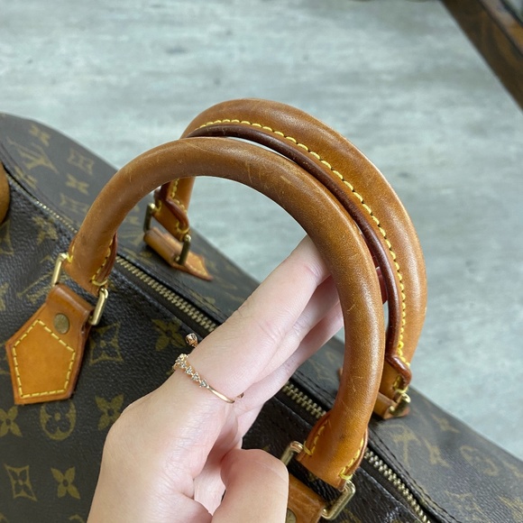 Louis Vuitton Vintage Speedy 35 Monogram Canvas Bag - Picture 5 of 13